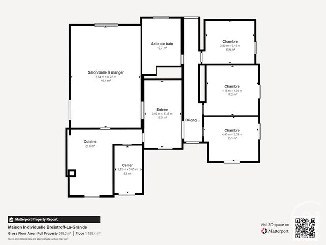 maison à vendre - 8 pièces - 350.0 m2 - BREISTROFF LA GRANDE - 57 - LORRAINE - Century 21 Les Trois Frontières